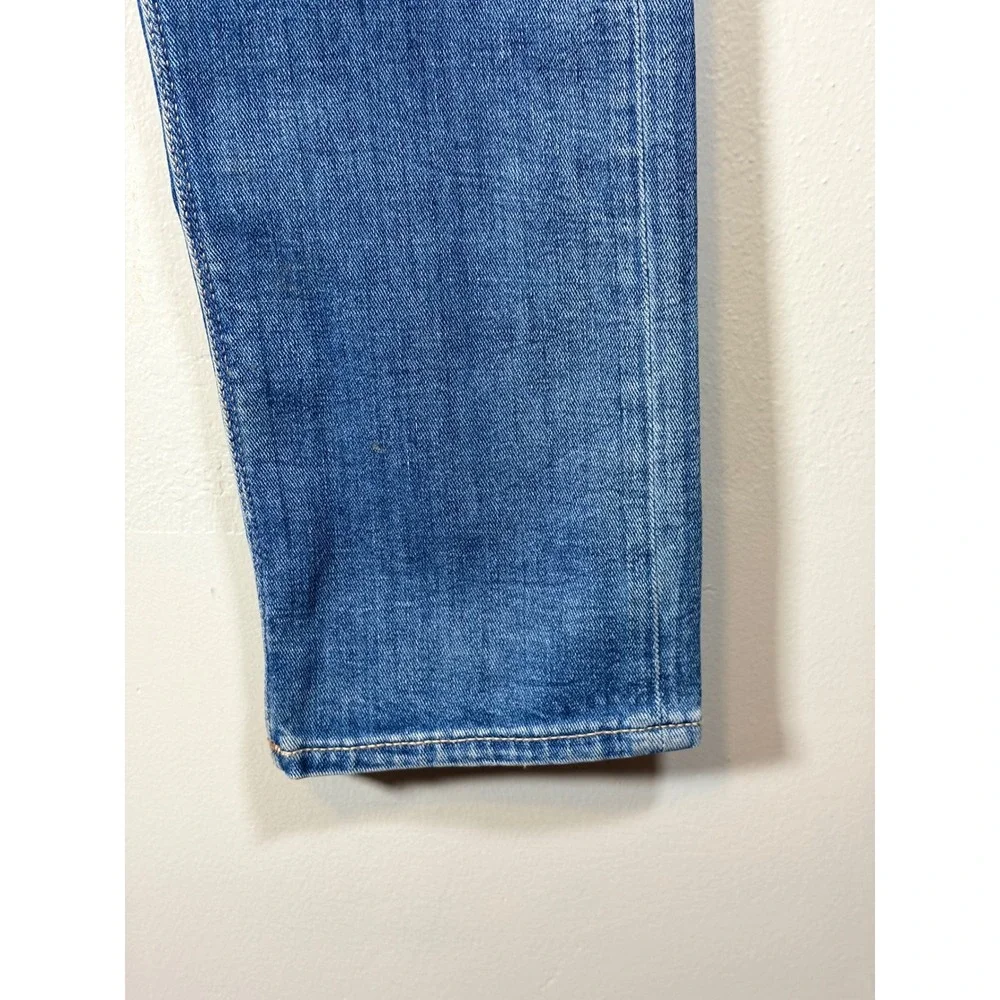 True Religion Geno Relaxed Slim Distressed Blue Denim Jeans Mens 30